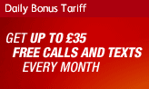 Up to £35 airtime